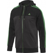 Джемпер ESSENTIALS 3 STRIPES FULL ZIP HOOD Adidas G70270
