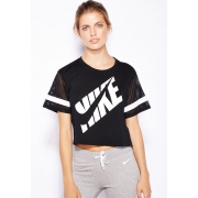 Топ PREP TEE-MESH 725812010 Nike