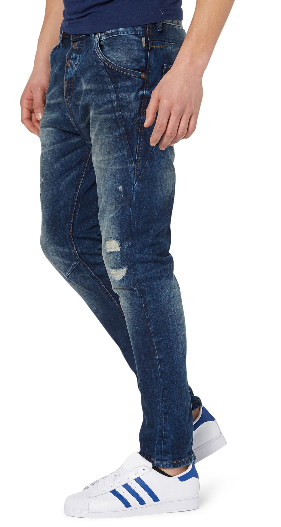 Джинсы CONROY tapered vintage denim 