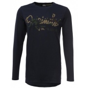 Футболка с длинными рукавами JORALOIS TEE LS CREW NECK 12109287Navy Jack & Jones