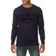 Толстовка JCOSHARP SWEAT HOOD/CREW NECK 12109370Navy Jack & Jones