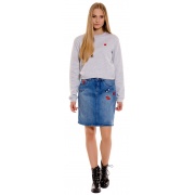 Юбка denim skirt placement 551343200751052 Tom Tailor