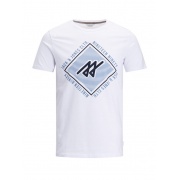 Футболка JCOPINAL TEE SS CREW NECK 12116958White Jack &Jones