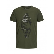 Футболка JORSPLATTERED TEE SS CREW NECK 12116997Thume Jack &Jones