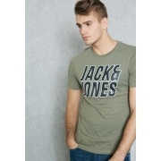 Футболка JCOTALENT TEE SS CREW NECK 12122244DeepLichenGr Jack &Jones