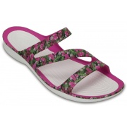 Босоножки SWIFTWATER GRAPHIC 204461-6JL-PINK CROCS