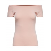 Футболка LIVE LOVE SS OFF SHOULDER TOP NOOS 15134195Teaberry ONLY