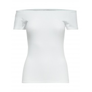 Футболка LIVE LOVE SS OFF SHOULDER TOP NOOS 15134195White ONLY