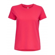 Футболка LIVE LOVE TRENDY SS O-NECK TOP NOOS 15131591Teaberry ONLY