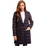 Пальто coat checked 382107100706593 Tom Tailor