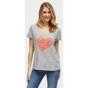 Футболка Valentine heart shirt 105553600702527 Tom Tailor