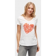 Футболка Valentine heart shirt 105553600708210 Tom Tailor