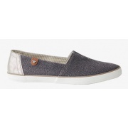 Балетки Slipper in Glitzer-Optics 48906040070grey Tom Tailor