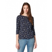 Футболка лонгслив T-shirt alloverprinted 1008731xx7016181 Tom Tailor