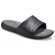 Тапочки Reviva Slide 205546-0DD-BLACK-SLAT CROCS