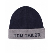 Шапка jacquard hat with wording 1012743XX1010668 Tom Tailor