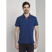 Поло basic polo with contrast 1016502XX1016340 Tom Tailor