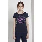 Футболка basic print tee 1018597XX7110360 Tom Tailor
