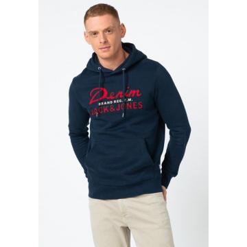 Толстовка JJAPPLICATION SWEAT H 12175548NavyBlazer Jack & Jones