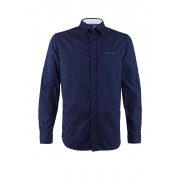 Рубашка JJMATTHEW SHIRT LS Slim Fit 12174101NavyBlazer Jack & Jones