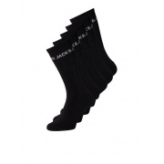 Шкарпетки 5шт JACBASIC LOGO TENNIS SOCK 5 PACK NOOS 12179475 Black Jack & Jones