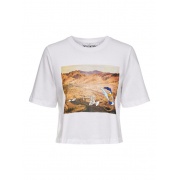 Футболка ONLLOONEY TUNES LIFE S/S TOP BOX JRS 15229462 Bright White ONLY