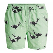 Плавальні шорти JJIBALI JJSWIMSHORTS AKM SEA ANIMALS 12184799 Green Ash Jack & Jones