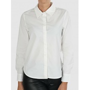 Рубашка ONLBETTY LIFE LS SLIM DNM SHIRT QYT 15210328 White ONLY