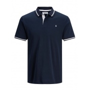Поло JJEJERSEY POLO SS NOOS 12180891 Navy Blazer Jack & Jones