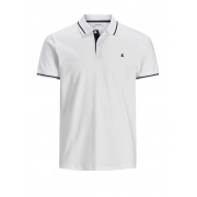 Поло JJEJERSEY POLO SS NOOS 12180891 White Jack & Jones