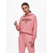 Худи ONLCOLLEGE LIFE L/S HOOD SWT 15235558 Blush ONLY