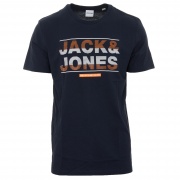 Футболка JJMOUNT TEE SS CREW N 12182600 Navy Blazer Jack & Jones