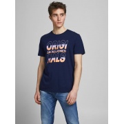 Футболка JORSATURN TEE SS CREW 12189700 Navy Blazer Jack & Jones