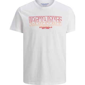 Футболка JORSATURN TEE SS CREW 12189700 White Jack & Jones