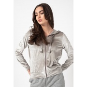 Кофта ONLBILLY LS VELOUR HOODIE JRS 15240646 Ash ONLY