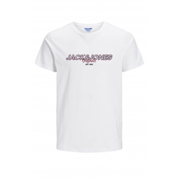 Футболка JORBOOSTER TEE SS CREW NECK MAR 21 12191907 White Jack & Jones
