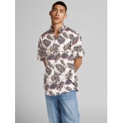 Рубашка JORHAZY SHIRT SS LTN 12187954 Cloud Dancer Jack & Jones