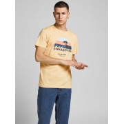 Футболка JORCABANA TEE SS CREW NECK 12188501 Sahara Sun Jack & Jones