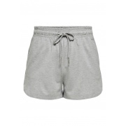 Шорти ONLPOPTRASH MW DRIFT STRING SHORTS PNT 15229000 Light Grey Melange ONLY