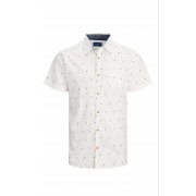 Рубашка JORSOLAR SHIRT SS 12187984 Cloud Dancer Jack & Jones