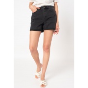 Шорты ONLVEGA LIFE HW MOM SHORTS BJ745 15234370-Black ONLY