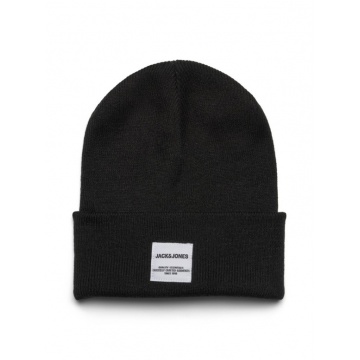 Шапка JACLONG KNIT BEANIE NOOS 12150627-Black Jack & Jones