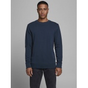 Толстовка JJEHOLMEN SWEAT CREW NECK NOOS 12136886-Navy Blazer-Fit:REG FIT Jack & Jones
