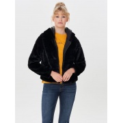 Куртка ONLCHRIS FUR  HOODED JACKET CC OTW 15156560-Black ONLY