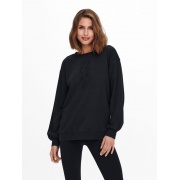 Толстовка ONLLUNI LIFE L/S O-NECK SWT 15243449-Black-Print:BOLT ONLY