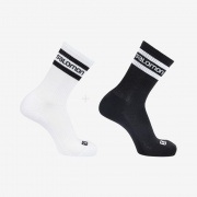 Шкарпетки 2шт S 365 CREW 2PACK White/Black C14454 SALOMON