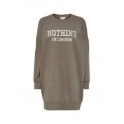 Толстовка ONLDORA LIFE KNOW/NOTHING L/S BOX SWT 15246770-Walnut-Print:NOTHING ONLY