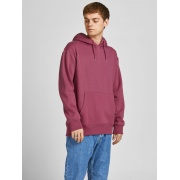 Толстовка JJESOFT SWEAT HOOD NOOS 12161145-Hawthorn Rose-Fit:Relaxed Jack & Jones