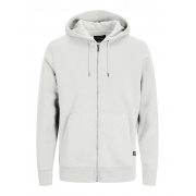 Толстовка JJESOFT BASIC SWEAT ZIP HOOD NOOS 12191895-Cloud Dancer-Fit:REG FIT Jack & Jones