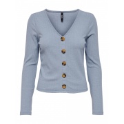 Блуза ONLNELLA L/S BUTTON TOP CS NN 15261547-Eventide ONLY